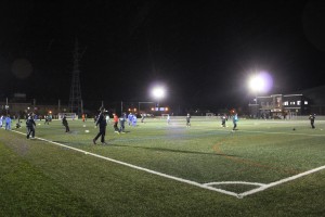 昨年11月に開催されたサッカースクールの様子