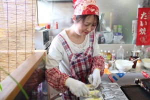 たい焼きのカスタード