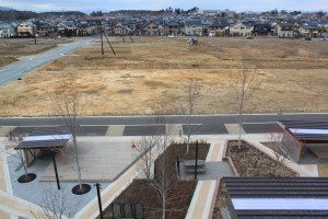 A棟街区と住宅街区